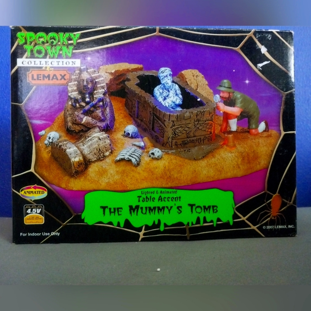 Lemax Spooky Town The Mummy's Tomb
